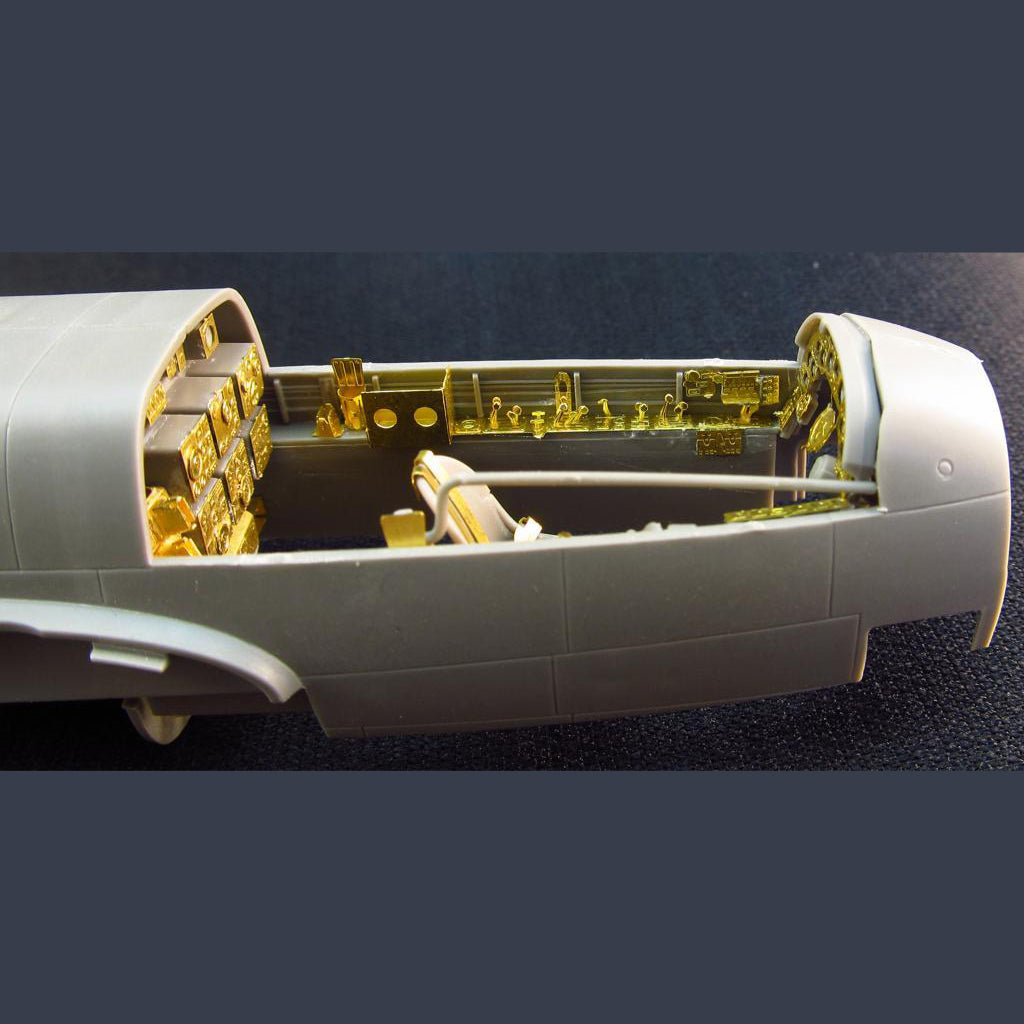 Junkers Ju-88. Detailing set for aircraft model Interior (for ICM) Scale 1:48 Metallic Details MD4819