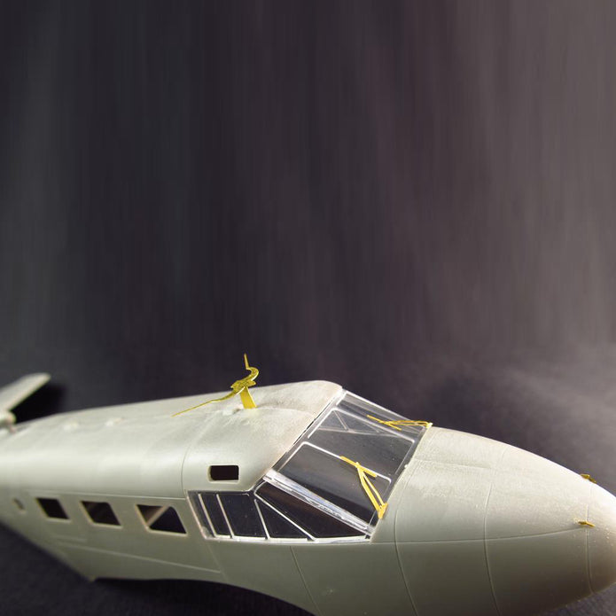 Beechcraft C-45 Expeditor Big Edition - Detailing set for aircraft model Engines, Interior and Exterior Scale 1:48 Resin, Photoetch (Recommended for kit: ICM) Metallic Details MD4820