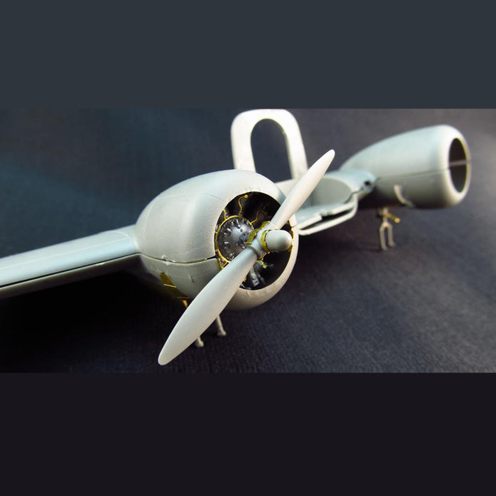 Beechcraft C-45 Expeditor Big Edition - Detailing set for aircraft model Engines, Interior and Exterior Scale 1:48 Resin, Photoetch (Recommended for kit: ICM) Metallic Details MD4820