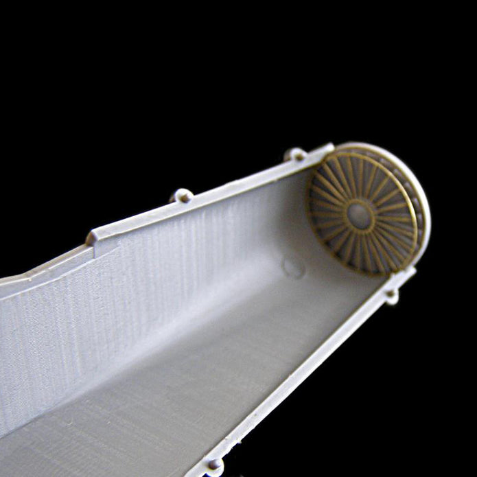 Mikoyan MiG-25, Air Intakes Details set, Scale 1:48 Photo etched (Recommended for kit: ICM) Metallic Details MD4821