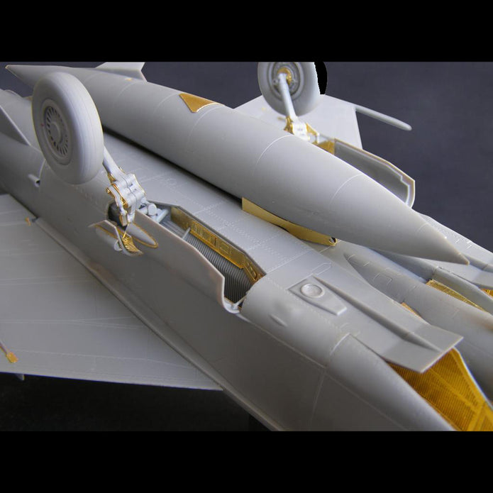 Mikoyan MiG-25, Detailing set for aircraft model Wheel Bays (for ICM) Scale 1:48 Metallic Details MD4822