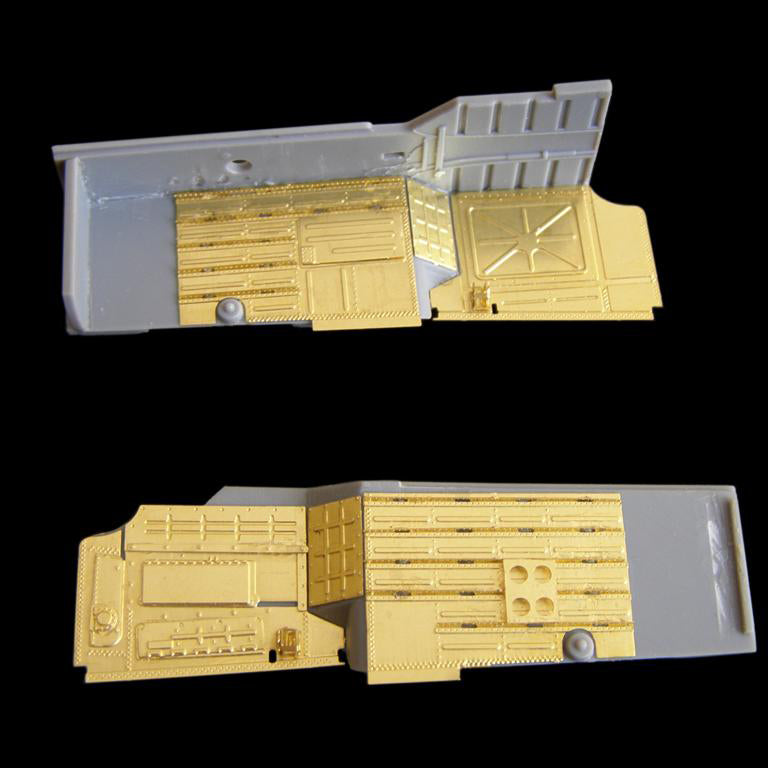 Mikoyan MiG-25, Detailing set for aircraft model Wheel Bays (for ICM) Scale 1:48 Metallic Details MD4822