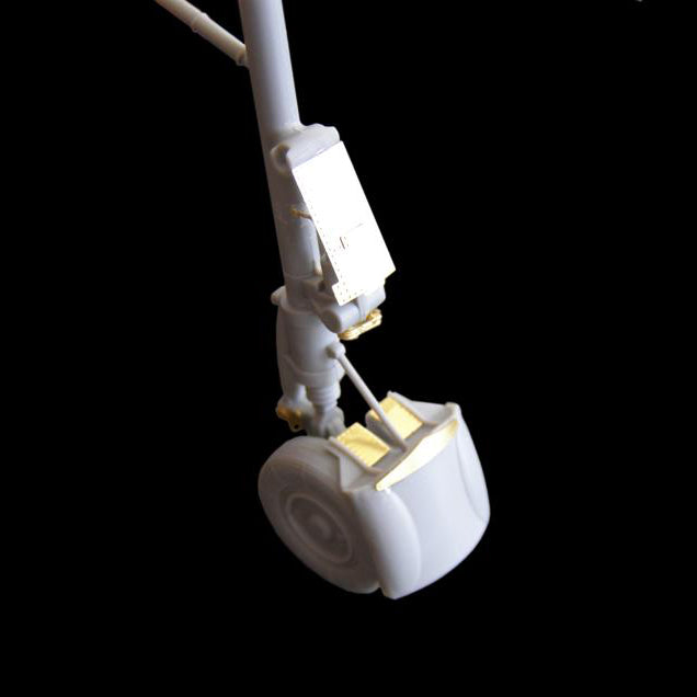 Mikoyan MiG-25, Detailing set for aircraft model Wheel Bays (for ICM) Scale 1:48 Metallic Details MD4822