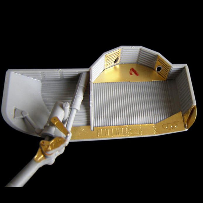 Mikoyan MiG-25, Detailing set for aircraft model Wheel Bays (for ICM) Scale 1:48 Metallic Details MD4822