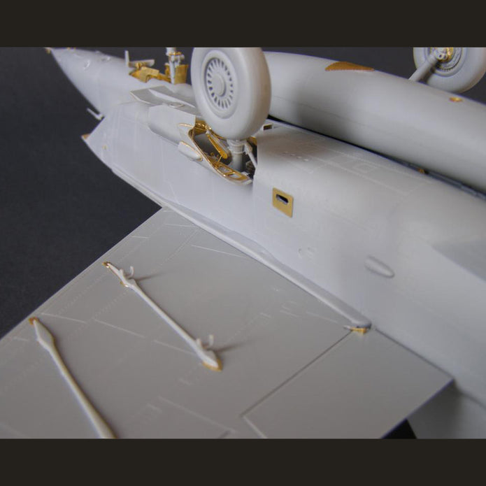 Mikoyan MiG-25, Exterior detailing set for aircraft model kit, Scale 1:48 Photoetch (Recommended for kit: ICM) Metallic Details MD4823