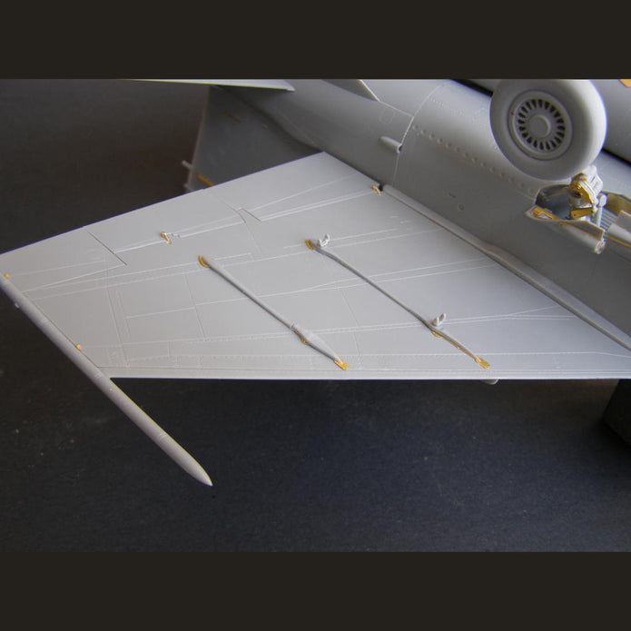 Mikoyan MiG-25, Exterior detailing set for aircraft model kit, Scale 1:48 Photoetch (Recommended for kit: ICM) Metallic Details MD4823