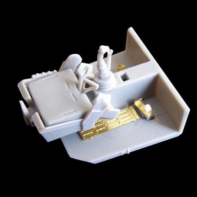 Mikoyan MiG-25, Interior detailing set for aircraft model kit (for ICM) Scale 1:48 Metallic Details MD4824