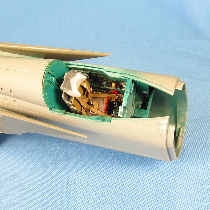 Mikoyan MiG-25, Seat Belts for aircraft models Scale 1:48 Photoetch (Recommended for kit: ICM) Metallic Details MD4825