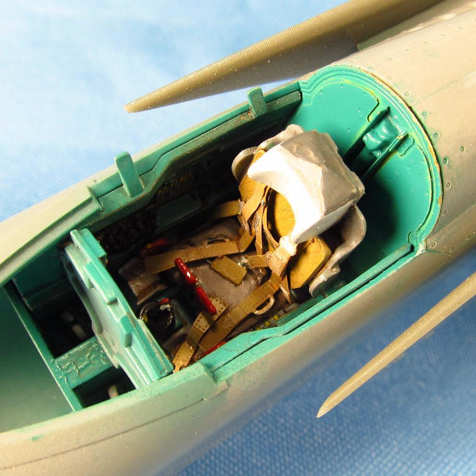 Mikoyan MiG-25, Seat Belts for aircraft models Scale 1:48 Photoetch (Recommended for kit: ICM) Metallic Details MD4825