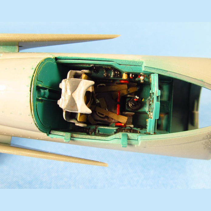 Mikoyan MiG-25, Seat Belts for aircraft models Scale 1:48 Photoetch (Recommended for kit: ICM) Metallic Details MD4825