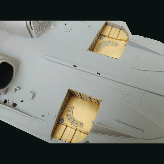 Sukhoi Su-35, Detailing Exterior for aircraft models, Scale 1:48 Photoetch (Recommended for kit: Kitty Hawk) Metallic Details MD4826