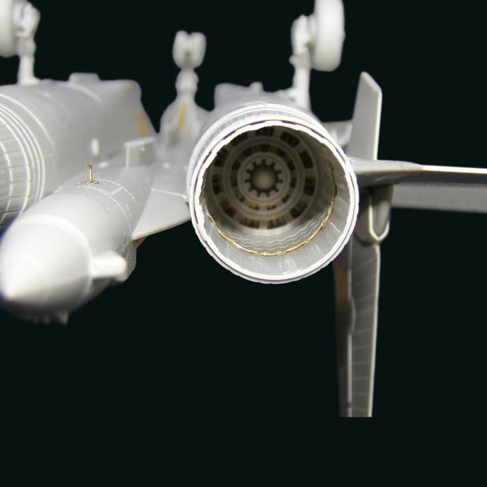 Sukhoi Su-35, Air Intakes Detailing for aircraft models, Scale 1:48 Resin, Photoetch (Recommended for kit: Kitty Hawk) Metallic Details MD4827