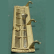 Boeing F/A-18F, Nose Landing Gear Door for aircraft model kit, Scale 1:48 Photoetch (Recommended for kit: Hasegawa) Metallic Details MD4829