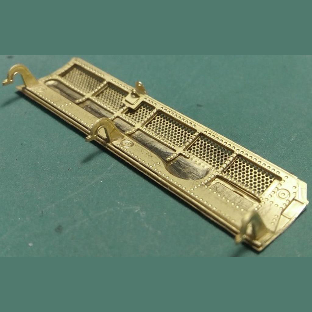 Boeing F/A-18F, Nose Landing Gear Door for aircraft model kit, Scale 1:48 Photoetch (Recommended for kit: Hasegawa) Metallic Details MD4829