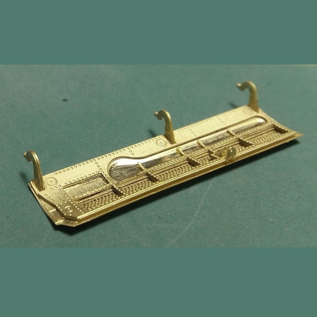 Boeing F/A-18F, Nose Landing Gear Door for aircraft model kit, Scale 1:48 Photoetch (Recommended for kit: Revell) Metallic Details MD4830