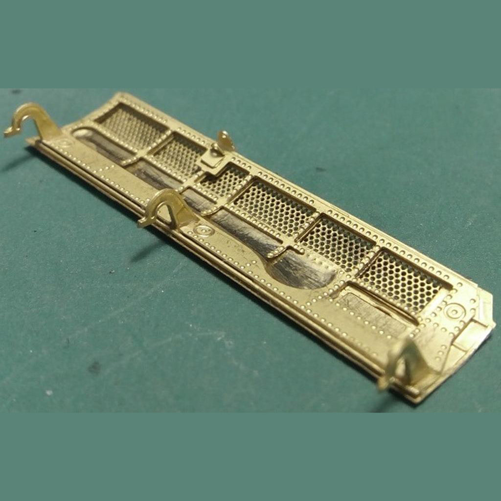 Boeing F/A-18F, Nose Landing Gear Door for aircraft model kit, Scale 1:48 Photoetch (Recommended for kit: Revell) Metallic Details MD4830