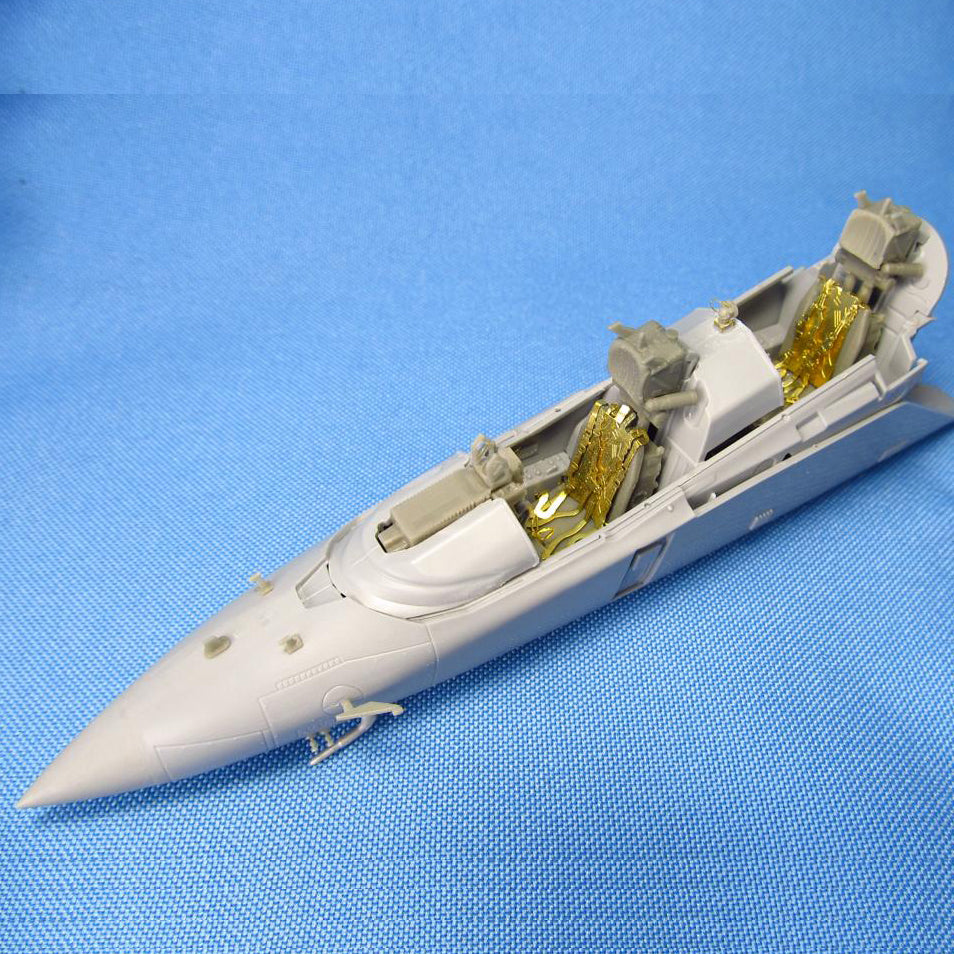 Yakovlev Yak-130 Detailing set for aircraft model Exterior Details, Interior Details, Seats, Wheel Bays (for Zvezda, Kitty Hawk) Scale 1:48 Metallic Details MD4833