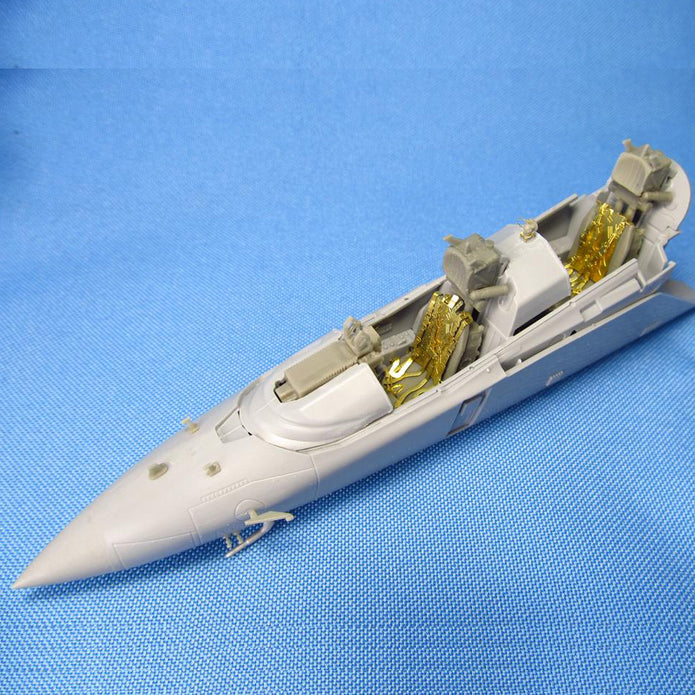 Yakovlev Yak-130 Detailing set for aircraft model Exterior Details, Interior Details, Seats, Wheel Bays (for Zvezda, Kitty Hawk) Scale 1:48 Metallic Details MD4833