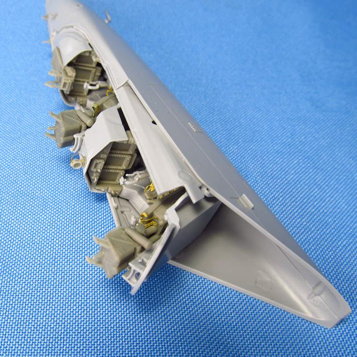 Yakovlev Yak-130 Detailing set for aircraft model Exterior Details, Interior Details, Seats, Wheel Bays (for Zvezda, Kitty Hawk) Scale 1:48 Metallic Details MD4833