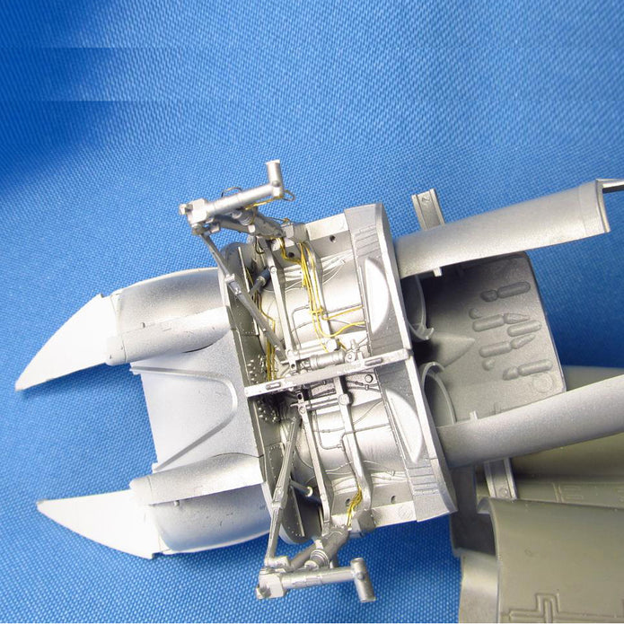 Yakovlev Yak-130 Detailing set for aircraft model Exterior Details, Interior Details, Seats, Wheel Bays (for Zvezda, Kitty Hawk) Scale 1:48 Metallic Details MD4833