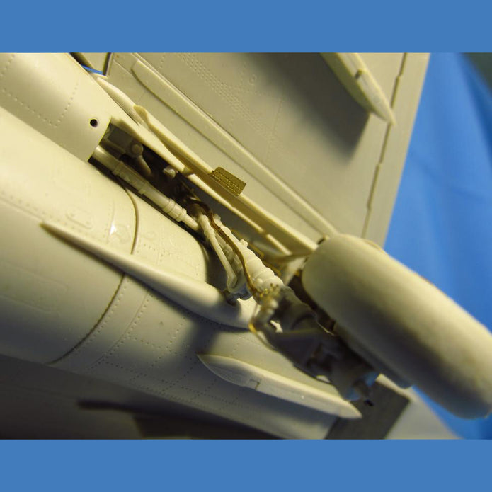 Sukhoi Su-35 Detailing set for Landing Gears (for Kitty Hawk, GWH) Scale 1:48 Metallic Details MD4834