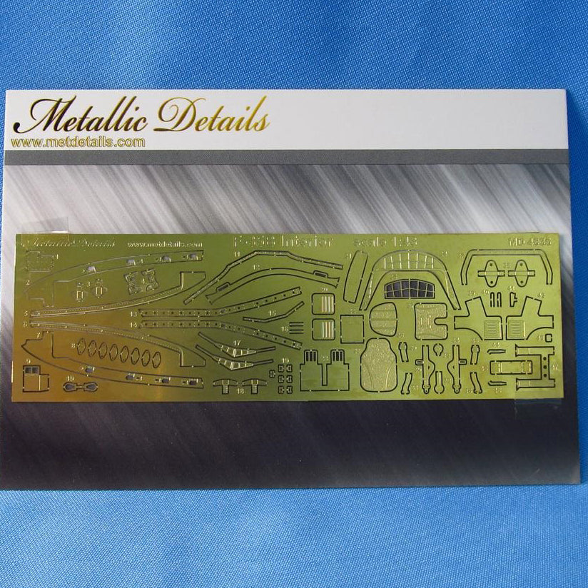 Lockheed-Martin F-35B Lightning II, Interior (for Kitty Hawk) Scale 1:48 Metallic Details MD4835