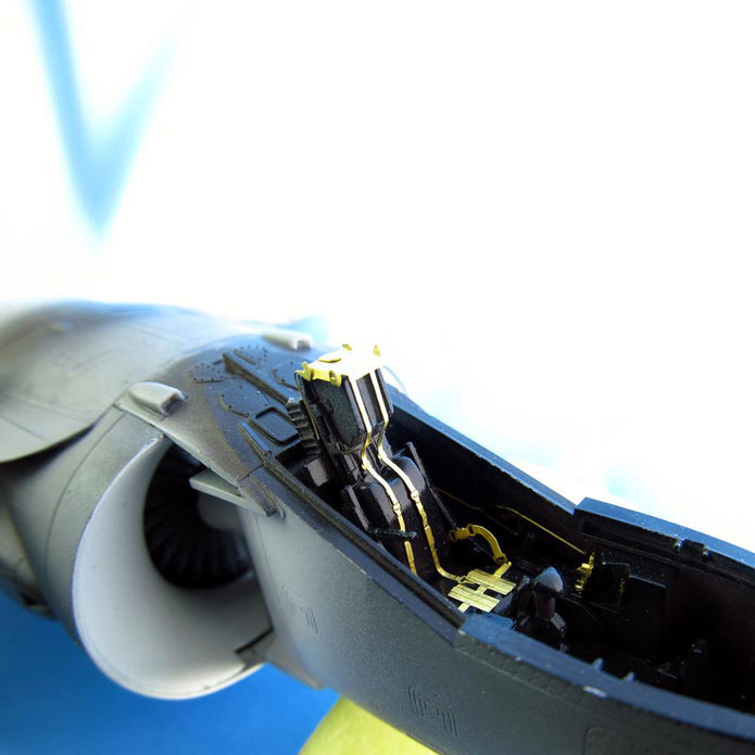 BAe Harrier GR Mk7/9 Detailing set for aircraft model Exterior and Interrior, Scale 1:48 Resin, Photoetch (Recommended for kit: Hasegawa, Revell) Metallic Details MD4837
