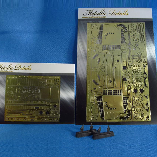 Sukhoi Su-27, Wheel Bays and Landing Gears (for Academy) Scale 1:48 Metallic Details MD4838