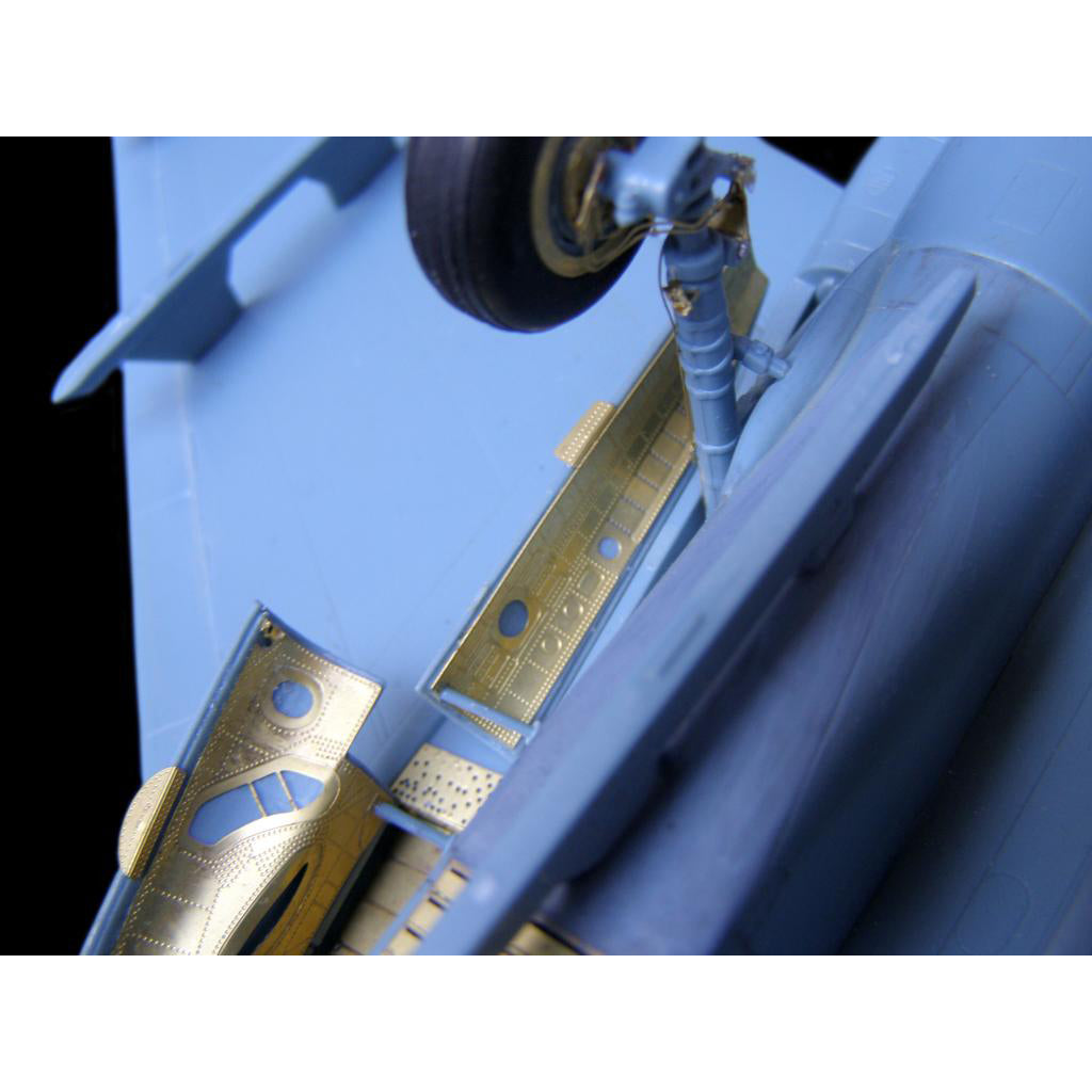 Sukhoi Su-27, Wheel Bays and Landing Gears (for Academy) Scale 1:48 Metallic Details MD4838