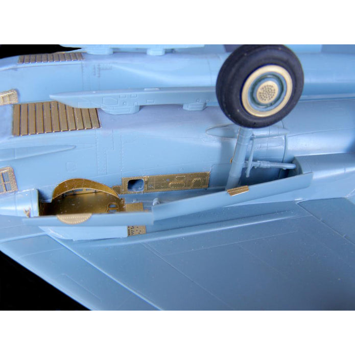 Sukhoi Su-27, Wheel Bays and Landing Gears (for Academy) Scale 1:48 Metallic Details MD4838