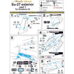 Sukhoi Su-27, Exterior and Air Intakes, Scale 1:48 Photoetch (Recommended for kit: Academy) Metallic Details MD4839 - For model kit Aircraft