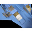 Sukhoi Su-27, Exterior and Air Intakes, Scale 1:48 Photoetch (Recommended for kit: Academy) Metallic Details MD4839 - For model kit Aircraft