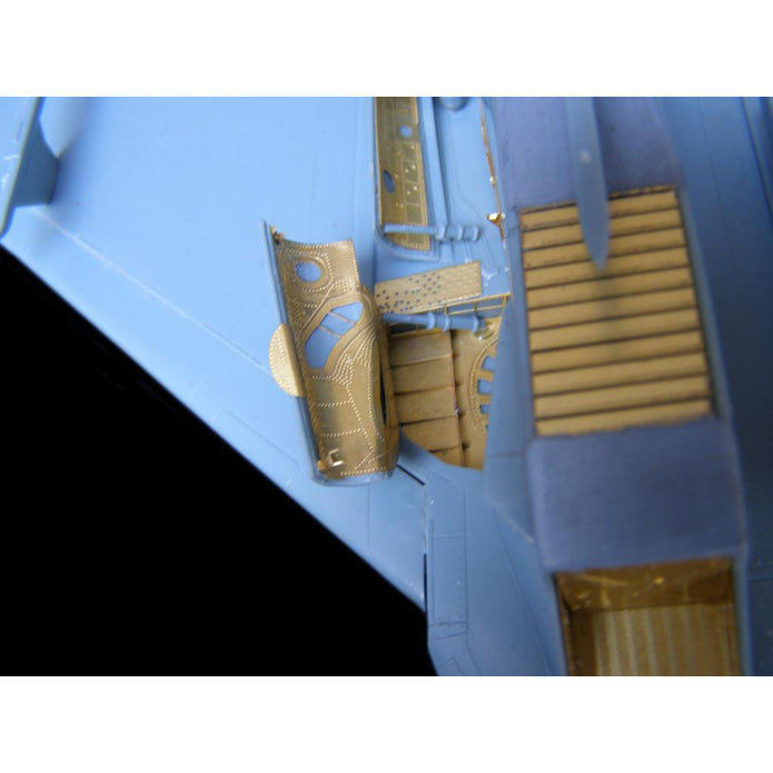 Sukhoi Su-27, Exterior and Air Intakes, Scale 1:48 Photoetch (Recommended for kit: Academy) Metallic Details MD4839 - For model kit Aircraft