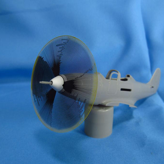Rotating Propeller 56-66 mm, Scale 1:48 Photo etched sets Metallic Details MD4841 - For model kit Aircraft