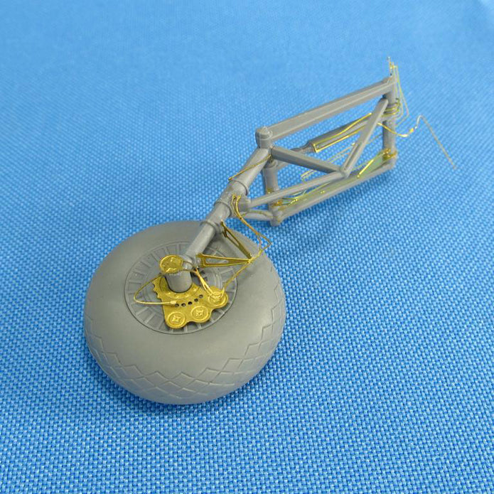 Douglas B-26 Invader Detailing set for aircraft model Exterior Details, Interior Details, Wheel Bays (for ICM) Scale 1:48 Metallic Details MD4842