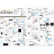 Boeing F/A-18C Hornet, Exterior detailing, Scale 1:48 Photoetch (Recommended for kit: HobbyBoss) Metallic Details MD4844 - For model kit Aircraft