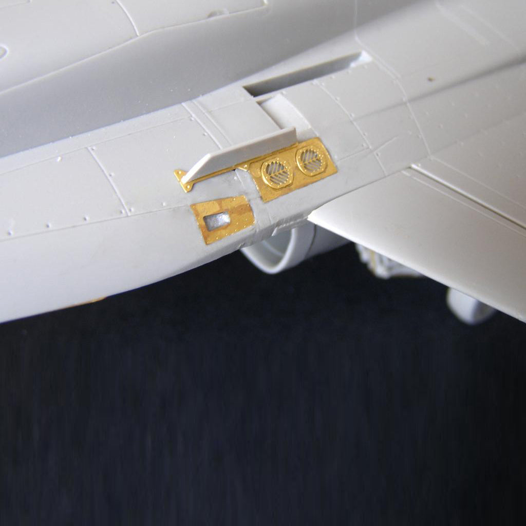 Boeing F/A-18C Hornet, Exterior detailing, Scale 1:48 Photoetch (Recommended for kit: HobbyBoss) Metallic Details MD4844 - For model kit Aircraft
