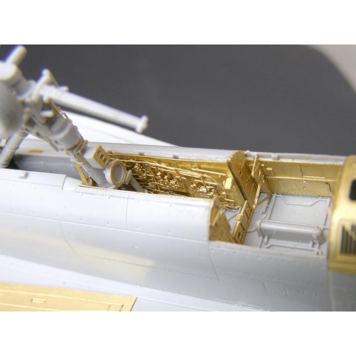 McDonnell-Douglas F/A-18C, Interior Wheel Bays and Landing Gears (for HobbyBoss) Scale 1:48 Metallic Details MD4845