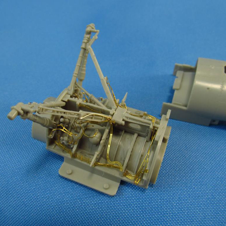 Lockheed-Martin F-16 Fighting Falcon, Detailing of Hydraulic System of Landing Bay of the Aircraft Model Kit (for Tamiya) Scale 1:48 Metallic Details MD4847
