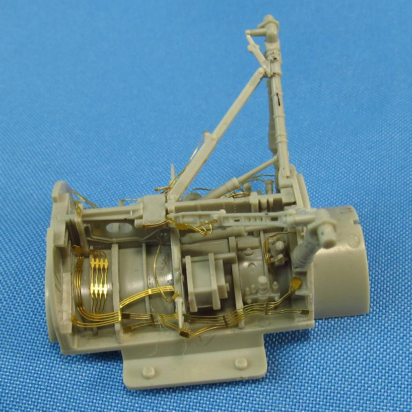 Lockheed-Martin F-16 Fighting Falcon, Detailing of Hydraulic System of Landing Bay of the Aircraft Model Kit (for Tamiya) Scale 1:48 Metallic Details MD4847