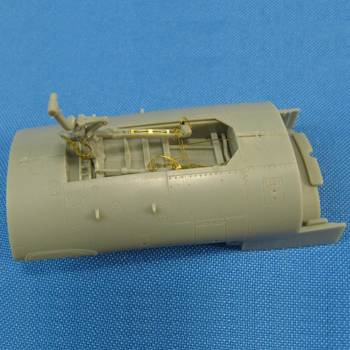 Lockheed-Martin F-16 Fighting Falcon, Detailing of Hydraulic System of Landing Bay of the Aircraft Model Kit (for Tamiya) Scale 1:48 Metallic Details MD4847