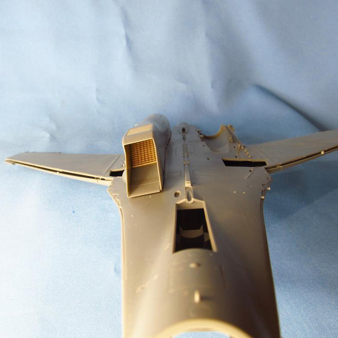 Sukhoi Su-27, Su-27UB, Su-35, Protective Air Intake Grilles, Exterior Details, Scale 1:48 Photoetch (Recommended for kit: Great Wall Hobby) Metallic Details MD4849 - For model kit Aircraft