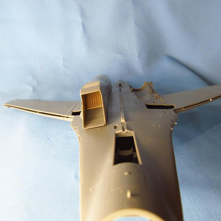 Sukhoi Su-27, Su-27UB, Su-35, Protective Air Intake Grilles, Exterior Details, Scale 1:48 Photoetch (Recommended for kit: Great Wall Hobby) Metallic Details MD4849 - For model kit Aircraft