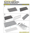 Sukhoi Su-33, Protective Air Intake Grilles, Exterior Details, Scale 1:48 Photoetch (Recommended for kit: Minibase) Metallic Details MD4852 - For model kit Aircraft