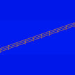 Three stranded rail Scale 1:700 Metallic Details MD70002