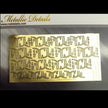Boat davits for ships Scale 1:700 Metallic Details MD70005