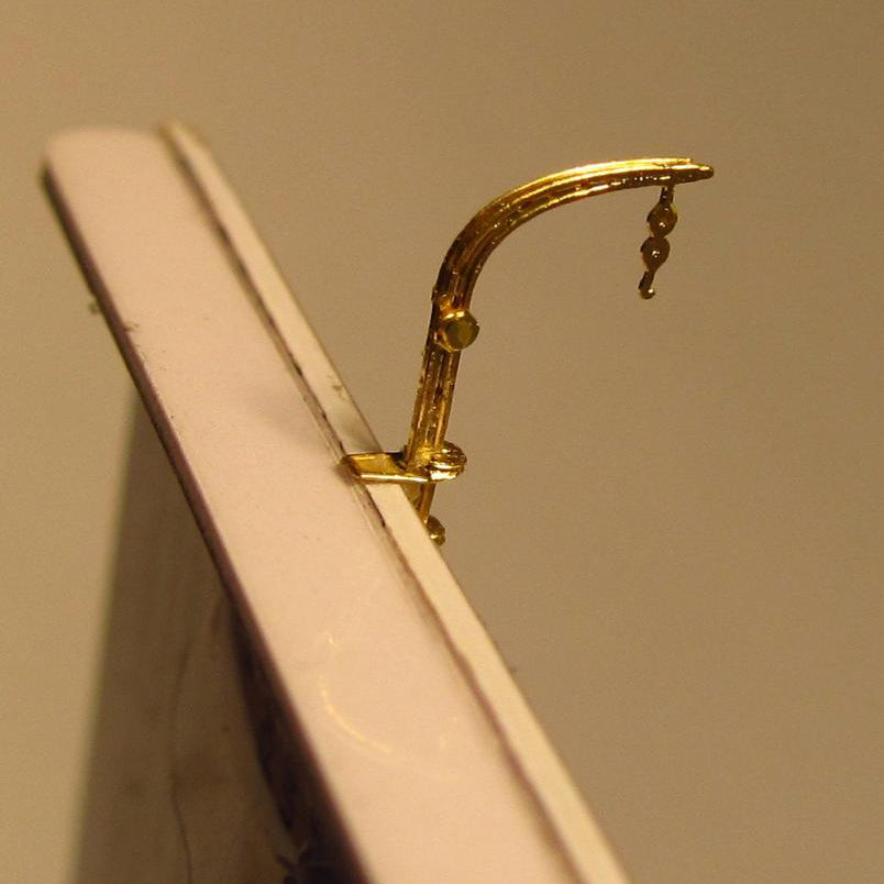 Boat davits for ships Scale 1:700 Metallic Details MD70005