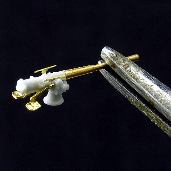 Type 41 6-inch (152 mm) /40-caliber naval gun (14 pcs) Scale 1:700 Metallic Details MD70006