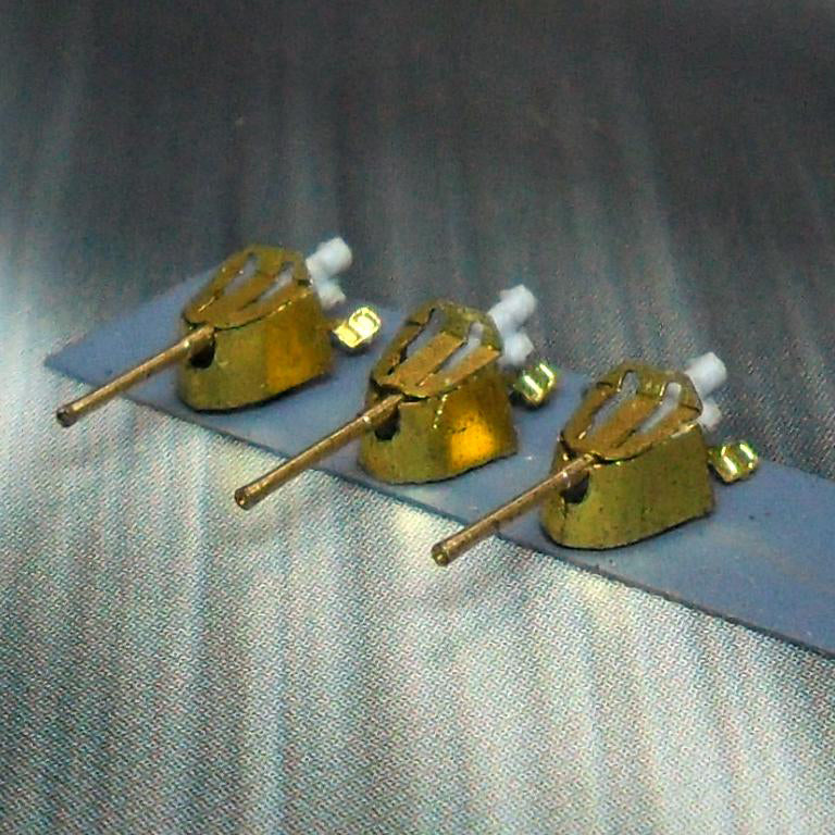 Type 41 6-inch (152 mm) /40-caliber naval gun (14 pcs) Scale 1:700 Metallic Details MD70006