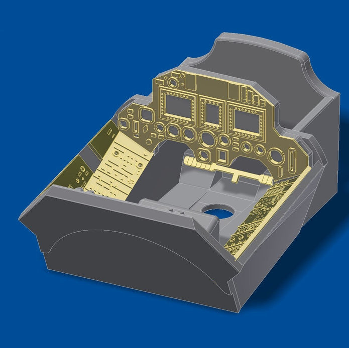Sukhoi Su-27. Detailing set for aircraft Exterior Details, Interior Details, Jet nozzels (for Zvezda) Scale 1:72 Metallic Details MD7202